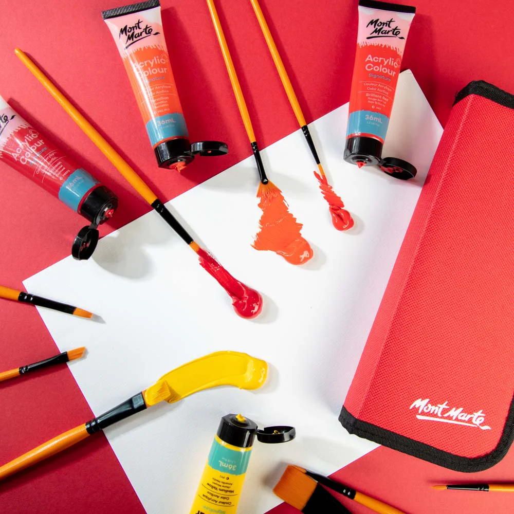 Acrylic Brush Set Signature 11pc - Image 7