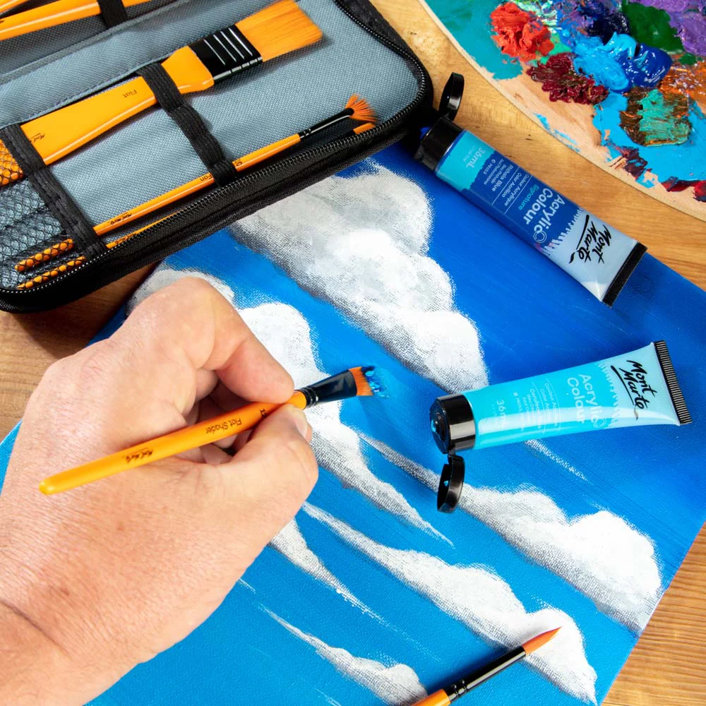 Acrylic Brush Set Signature 11pc - Image 8