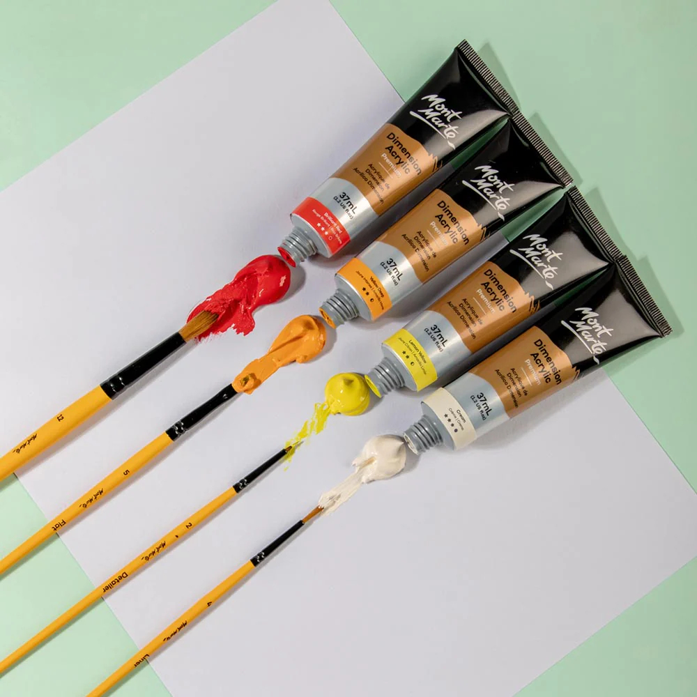 Acrylic Brushes Signature 4pc - Image 6