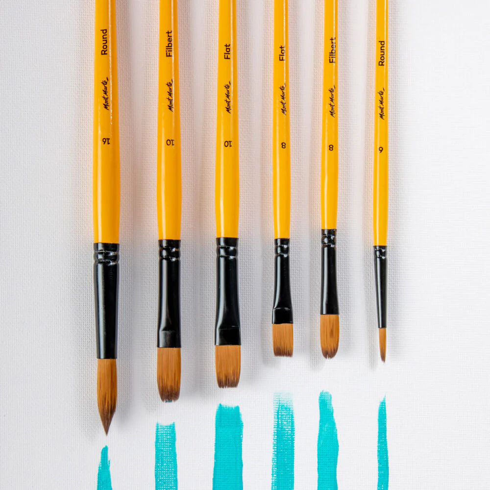 Acrylic Brushes Signature 6pc - Image 3
