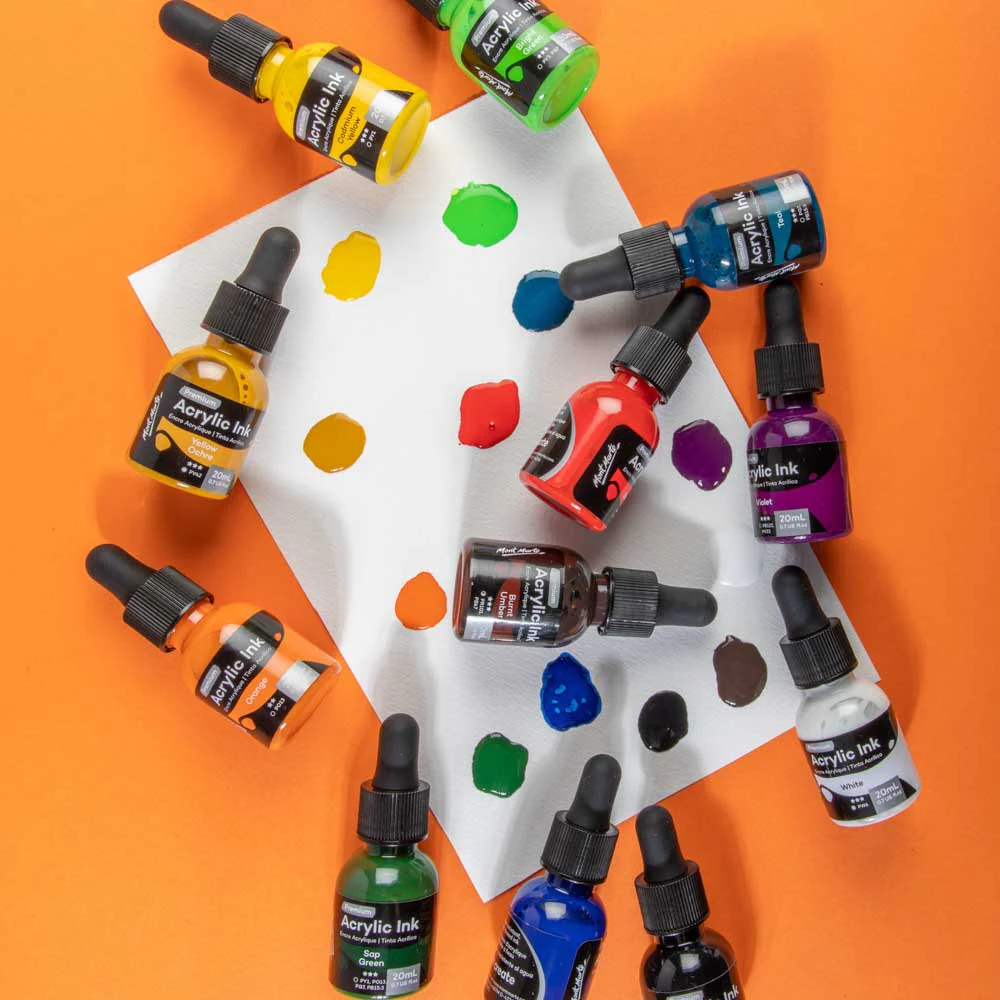 Acrylic Ink Premium 12pc x 20ml (0.7 US fl.oz) - Image 7