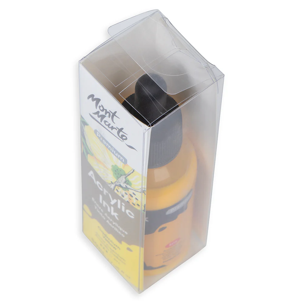Acrylic Ink Premium 50mL (1.69 US fl.oz) – Cadmium Yellow - Image 3