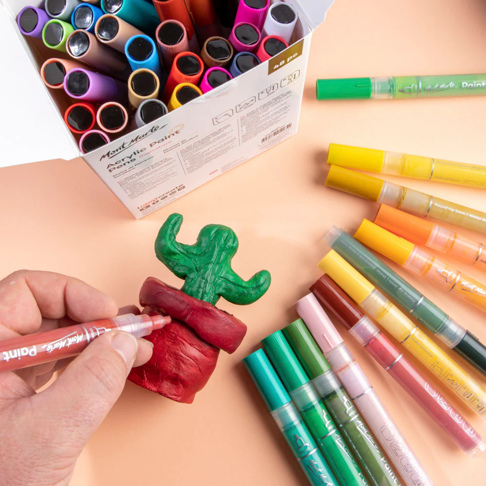 Acrylic Paint Pens Broad Tip Signature 48pc - Image 7