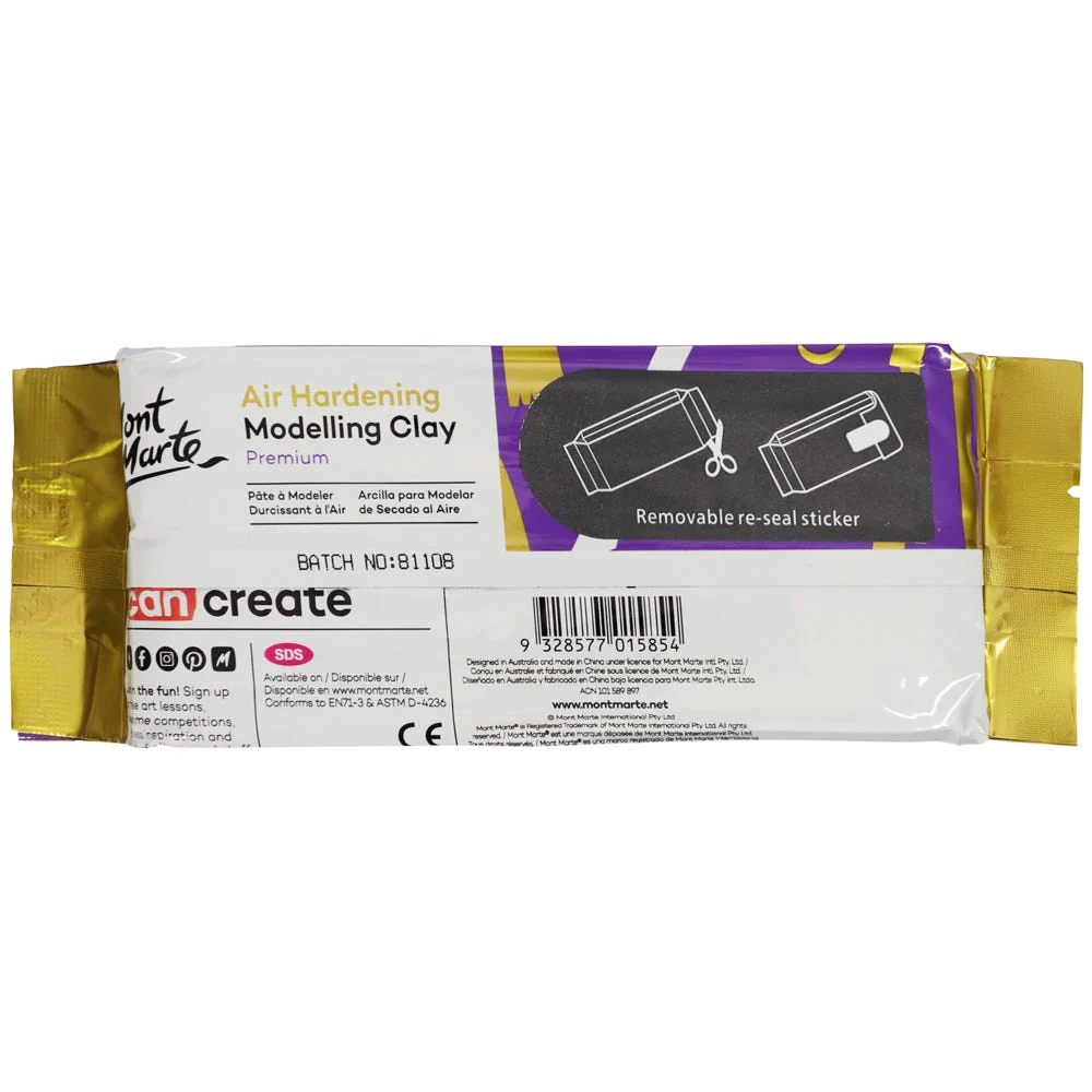 Air Hardening Modelling Clay Premium 500g (1.1lb) - Terracotta - Image 6