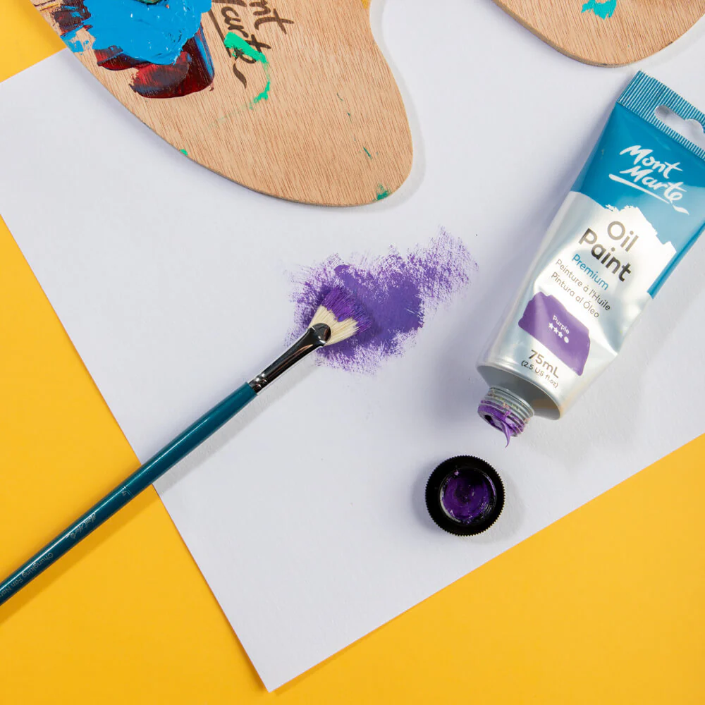 Artist Oil Brush Premium Chungking Fan Narrow 4 - Image 6