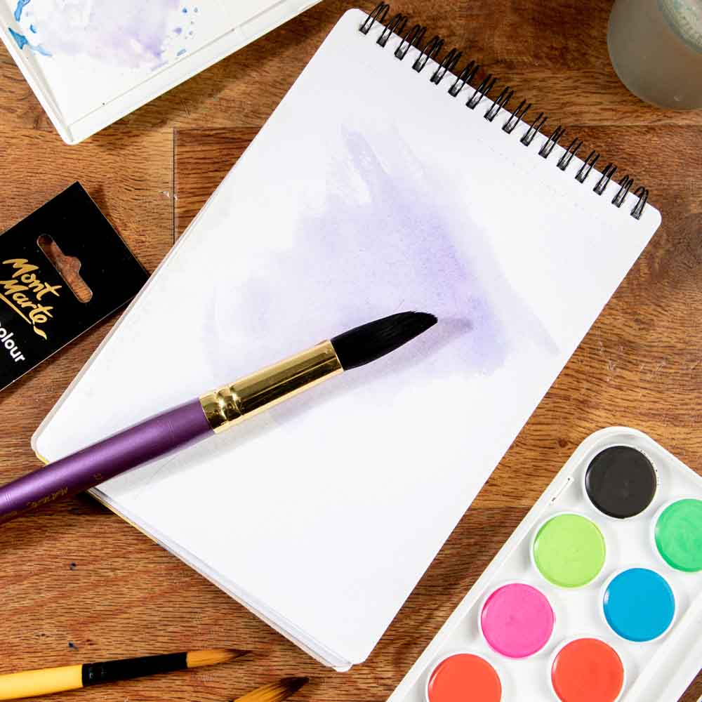 Artist Watercolour Brush Premium Round 12 - Image 5
