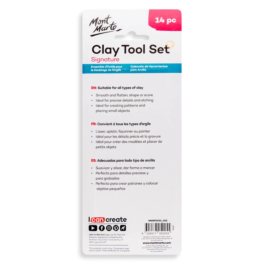 Clay Tool Set Signature 14pc - Image 3