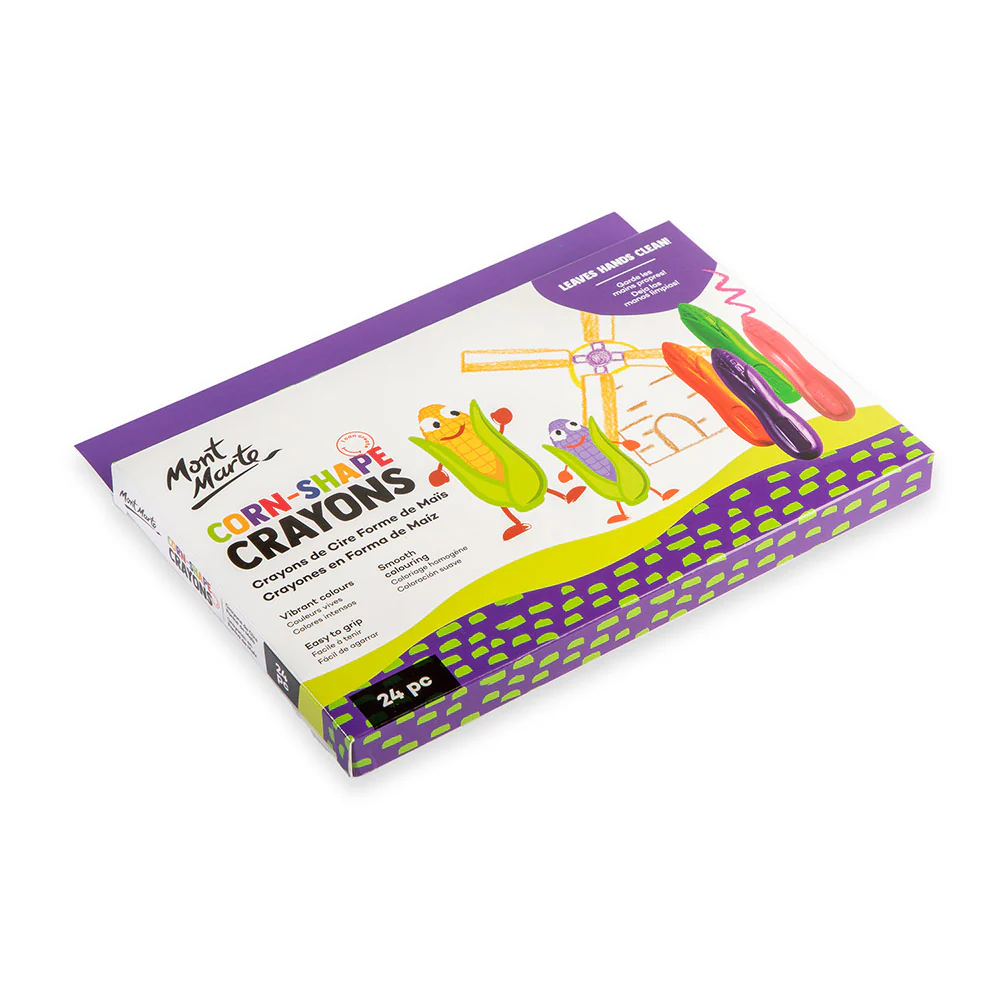 Corn-Shape Crayons 24pc - Image 4