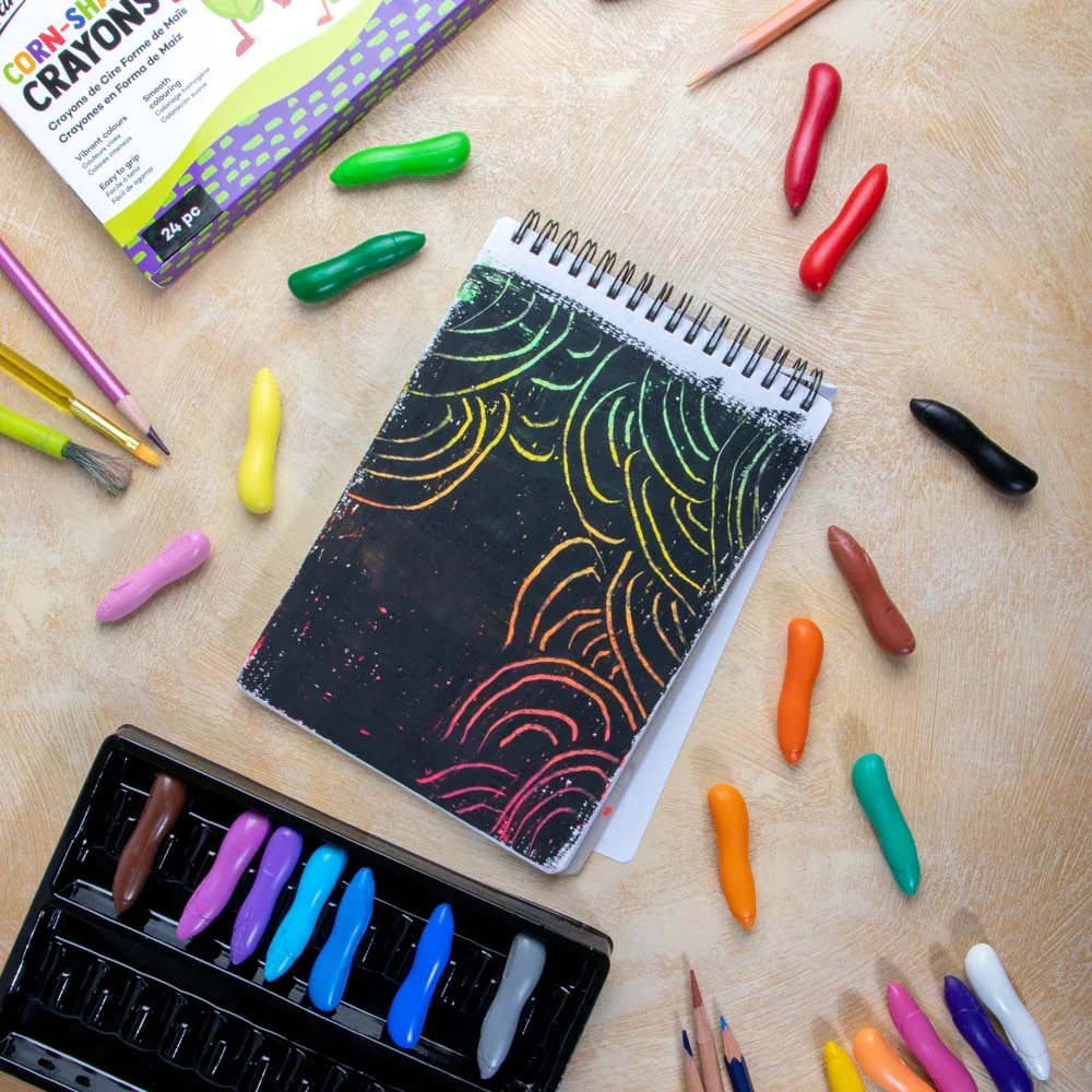 Corn-Shape Crayons 24pc - Image 6