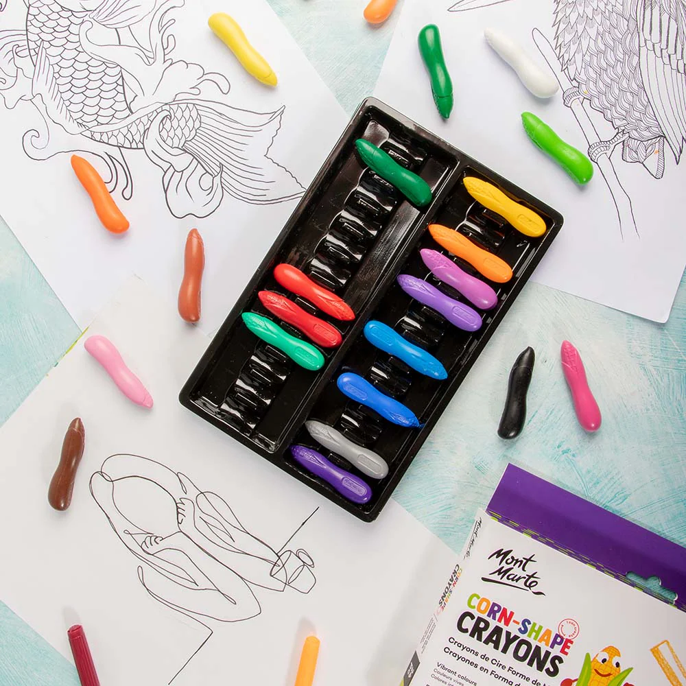 Corn-Shape Crayons 24pc - Image 7
