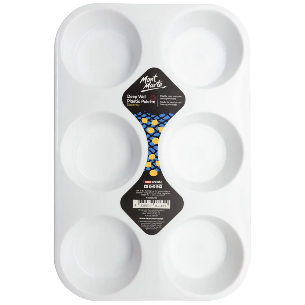 Deep Well Plastic Palette Discovery 6 Wells