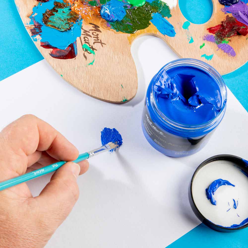 Dimension Acrylic Premium 250ml (8.5 US fl.oz) - Cobalt Blue - Image 6