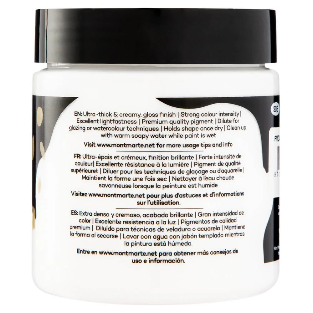 Dimension Acrylic Premium 250ml (8.5 US fl.oz) - Titanium White - Image 3