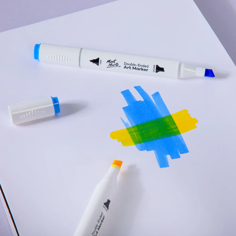 Double-Ended Art Markers in Case Signature 48pc - Image 8
