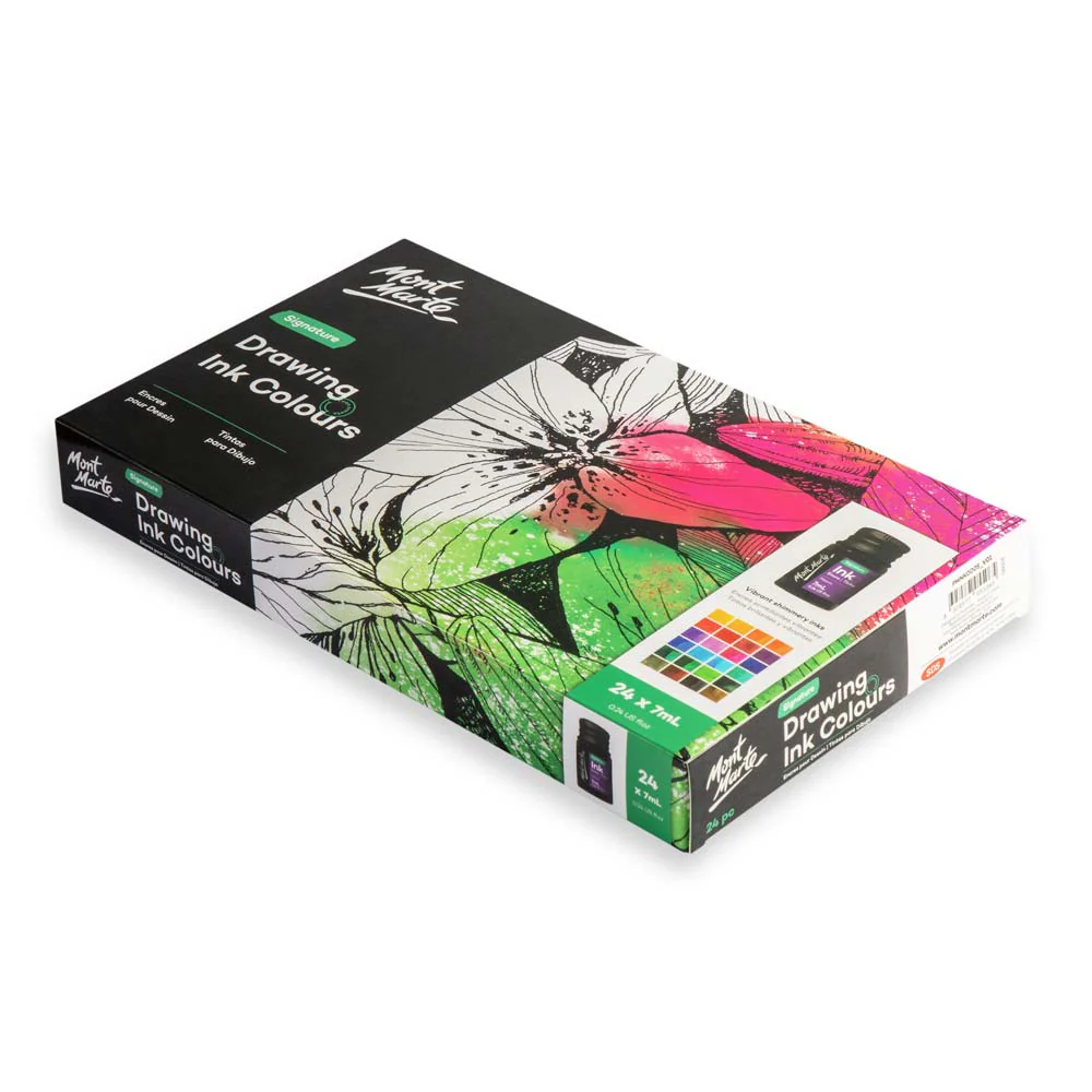 Drawing Ink Colours Signature 24pc x 7ml (0.24 US fl.oz) - Image 3