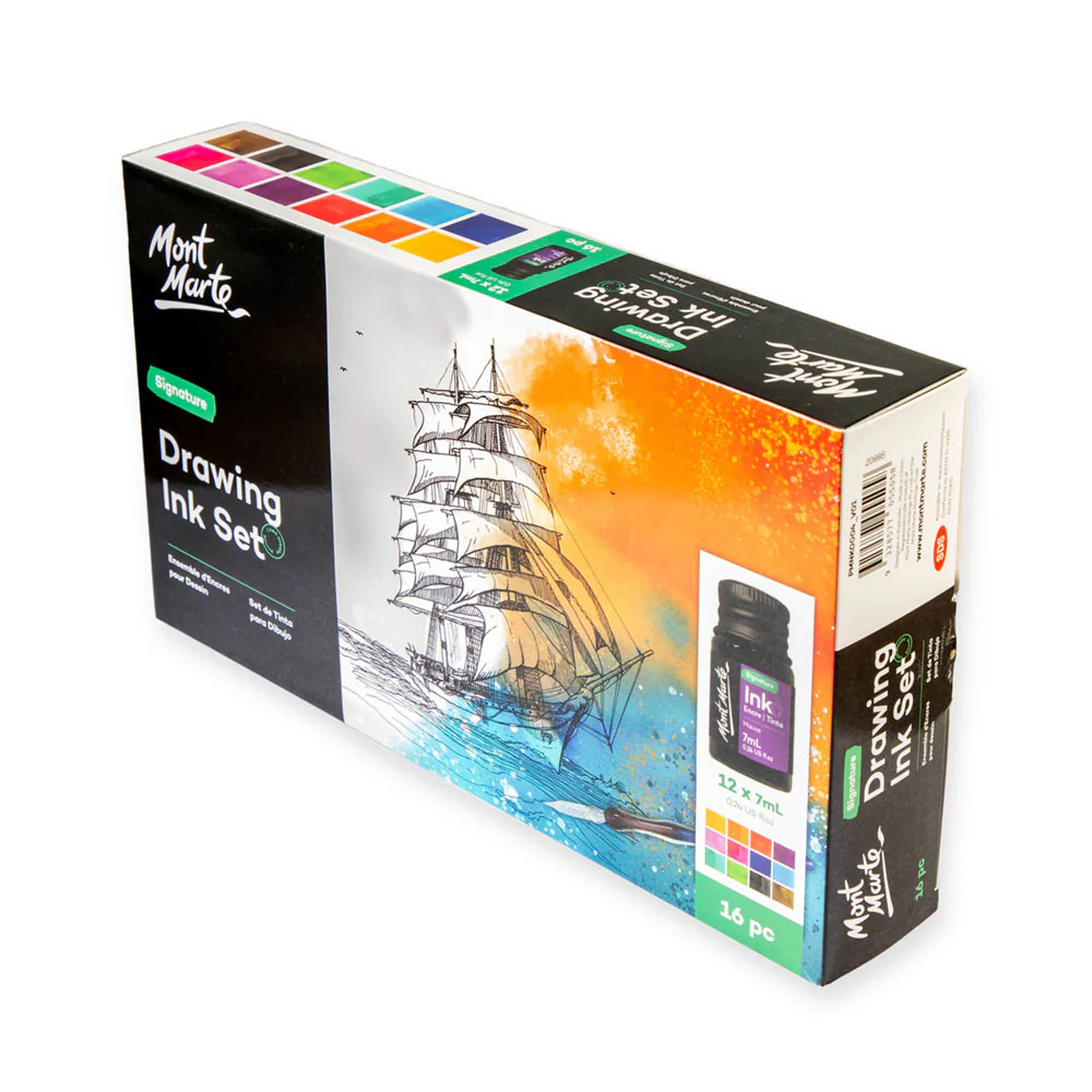 Drawing Ink Set Signature 16pc - Image 3
