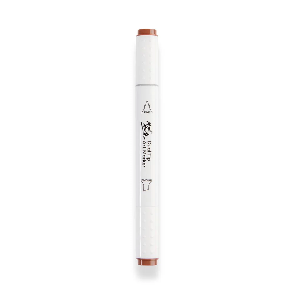 Dual Tip Art Marker Premium - Sienna E4 - Image 3