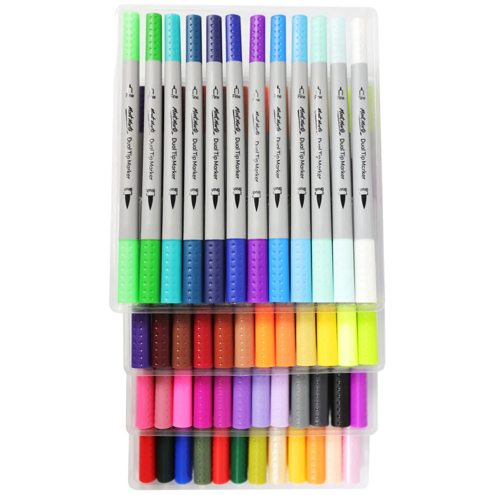 Dual Tip Brush/Fineliners Signature 48pc - Image 3