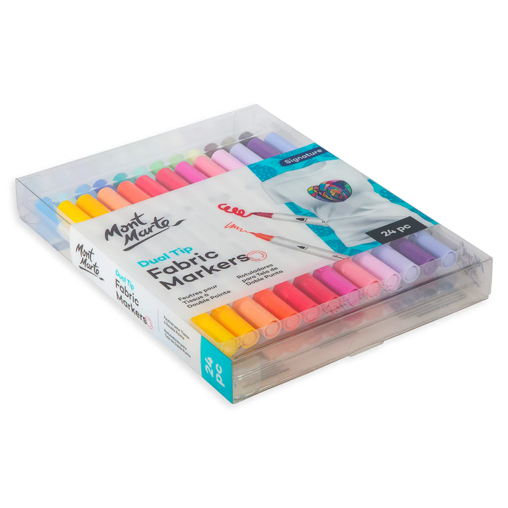 Dual Tip Fabric Markers Signature 24pc - Image 2