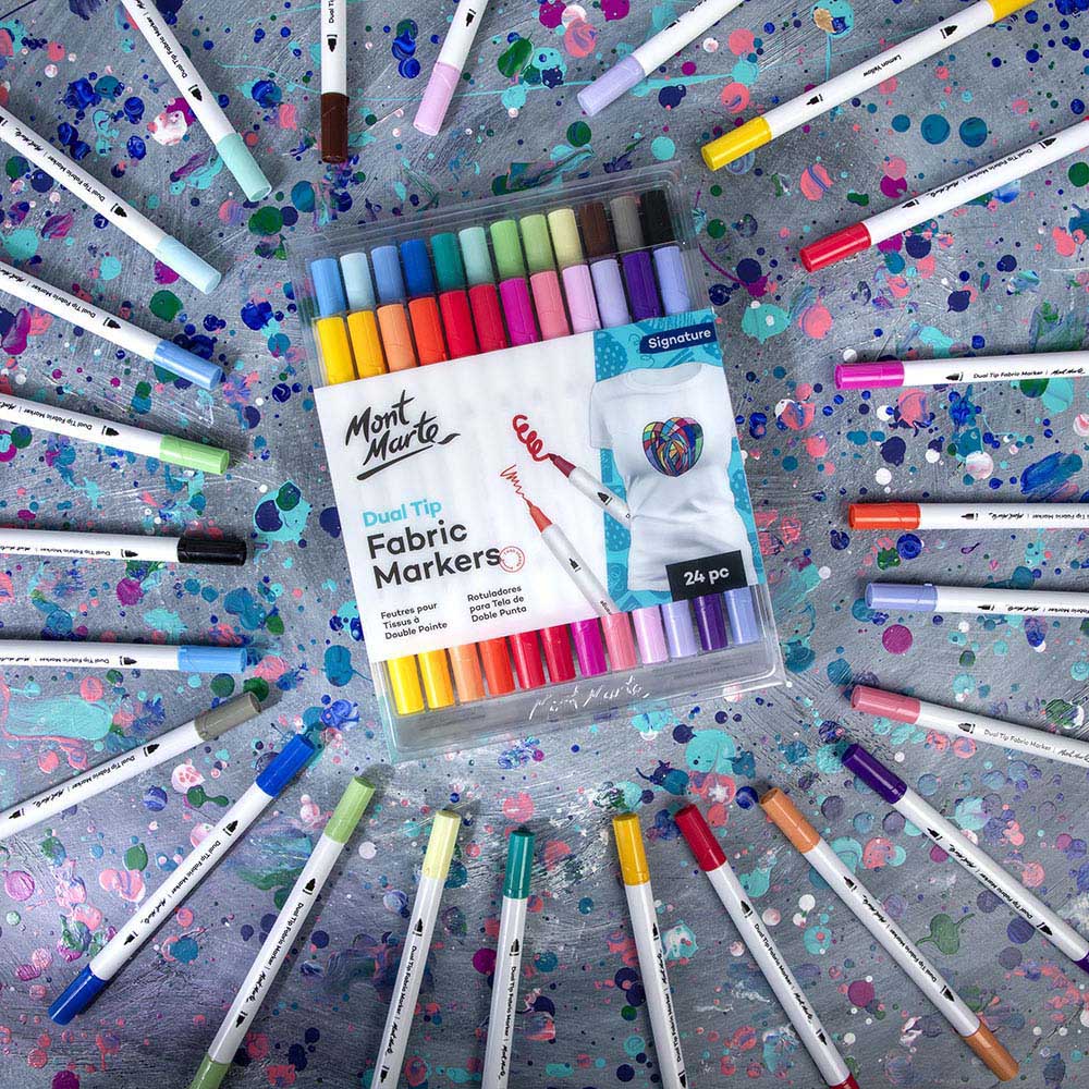 Dual Tip Fabric Markers Signature 24pc - Image 9