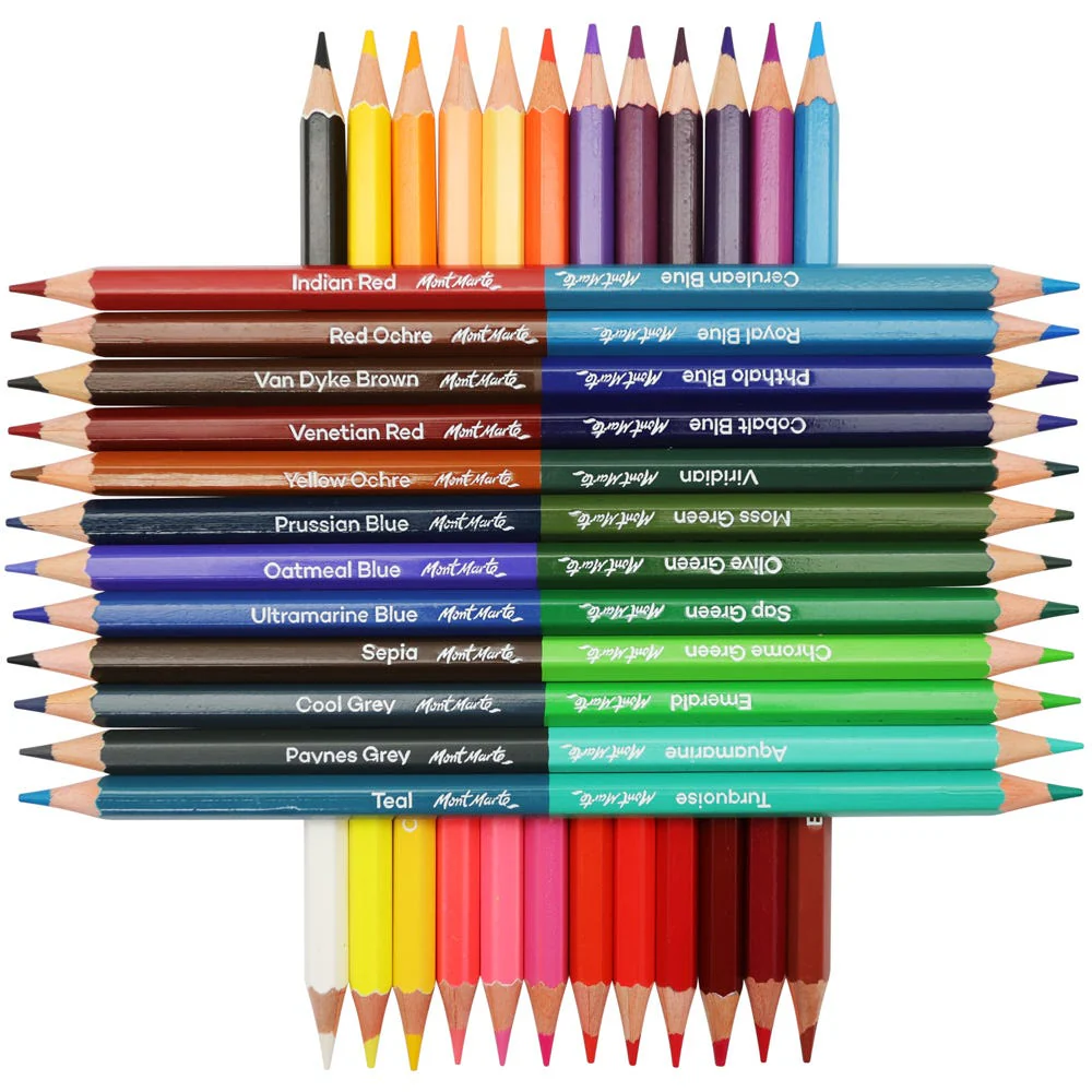Duo Colour Pencils Signature 24pc - Image 3