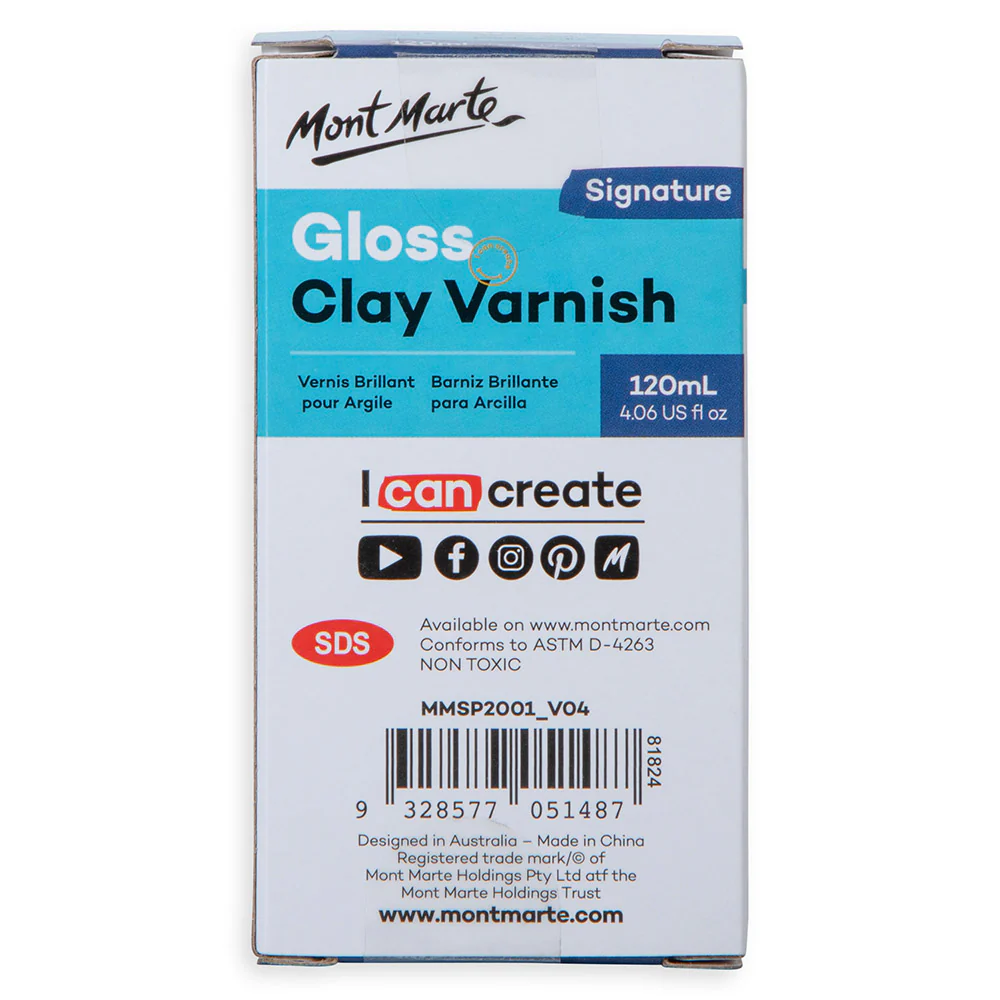 Gloss Clay Varnish Signature 120ml (4.06 US fl.oz) - Image 5