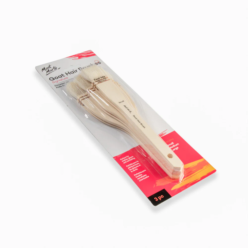 Goat Hair Brushes Signature 3pc - Image 3