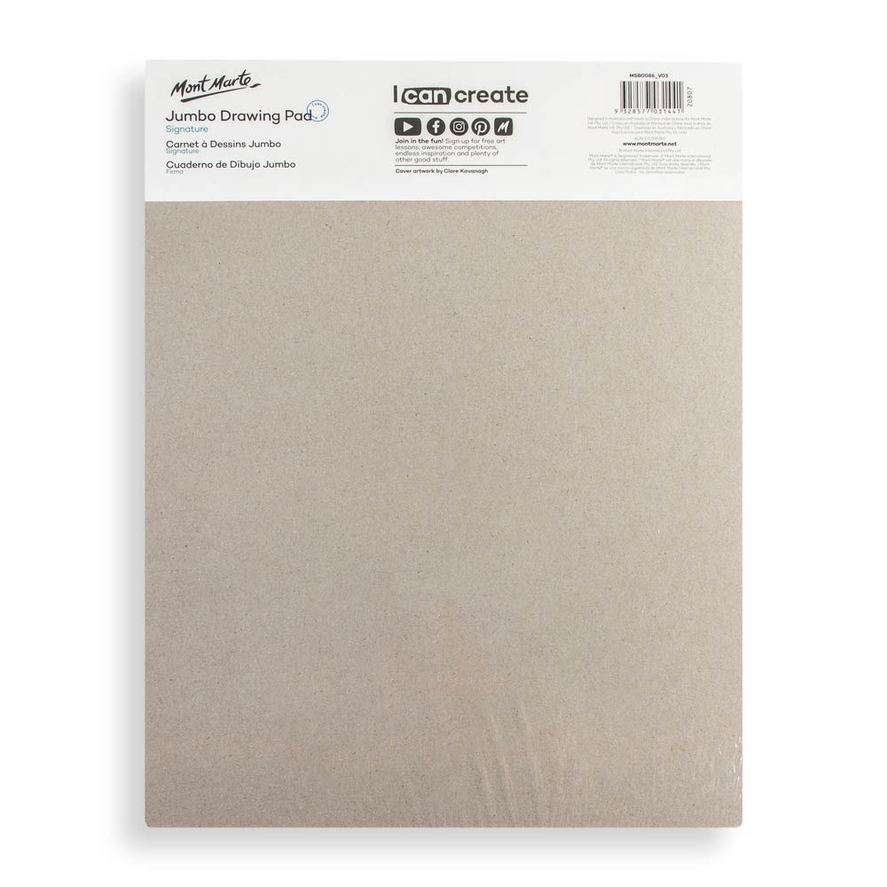 Jumbo Drawing Pad Signature 22.9 x 30.5cm (9 x 12in) 100 Sheet - Image 4