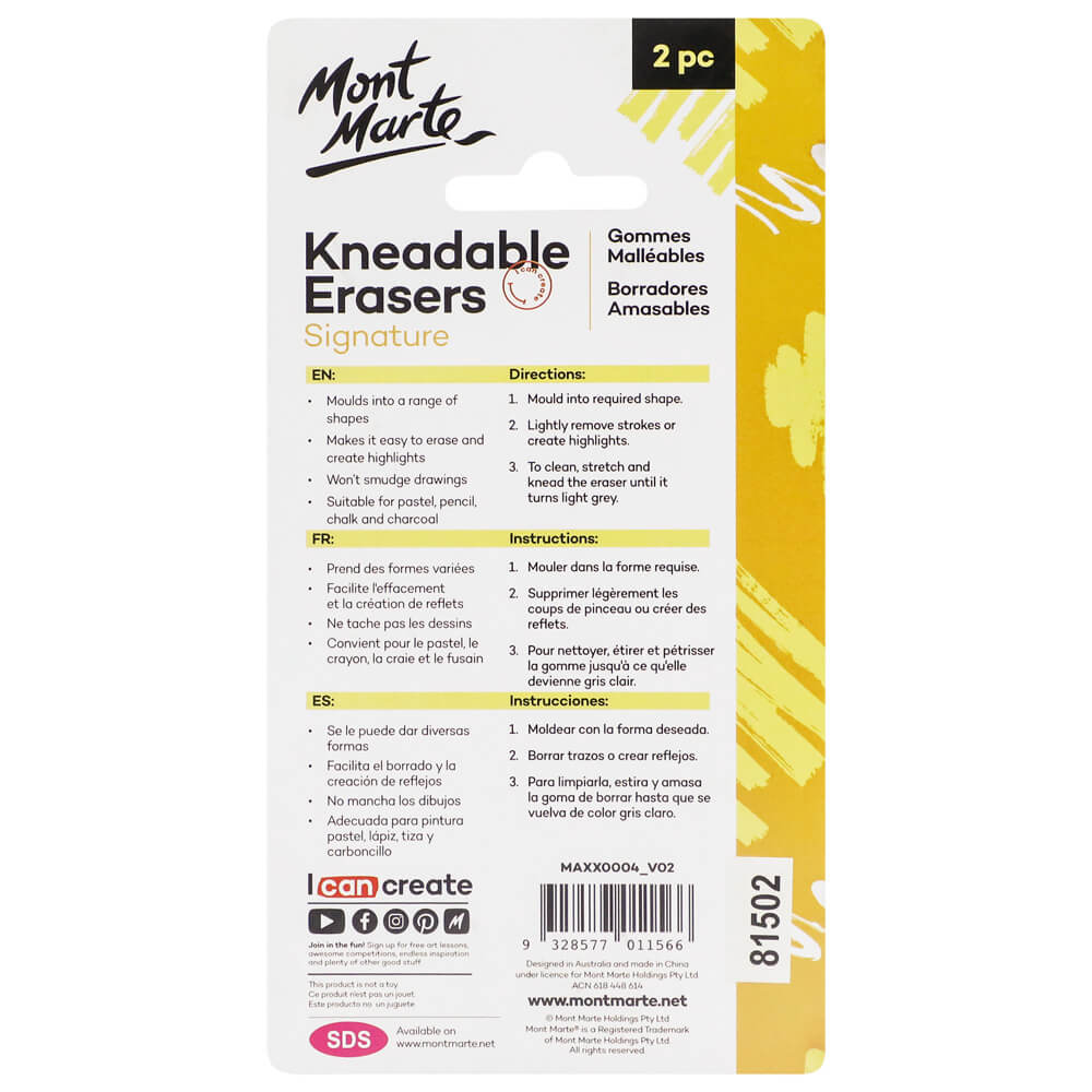 Kneadable Erasers Signature 2pc - Image 2