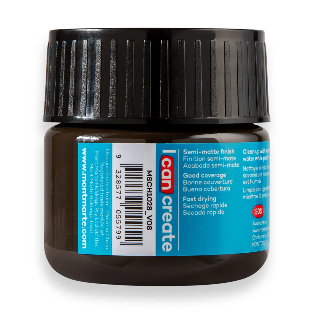 Acrylic Colour Paint Signature 100ml (3.4 US fl.oz) - Raw Umber - Image 4