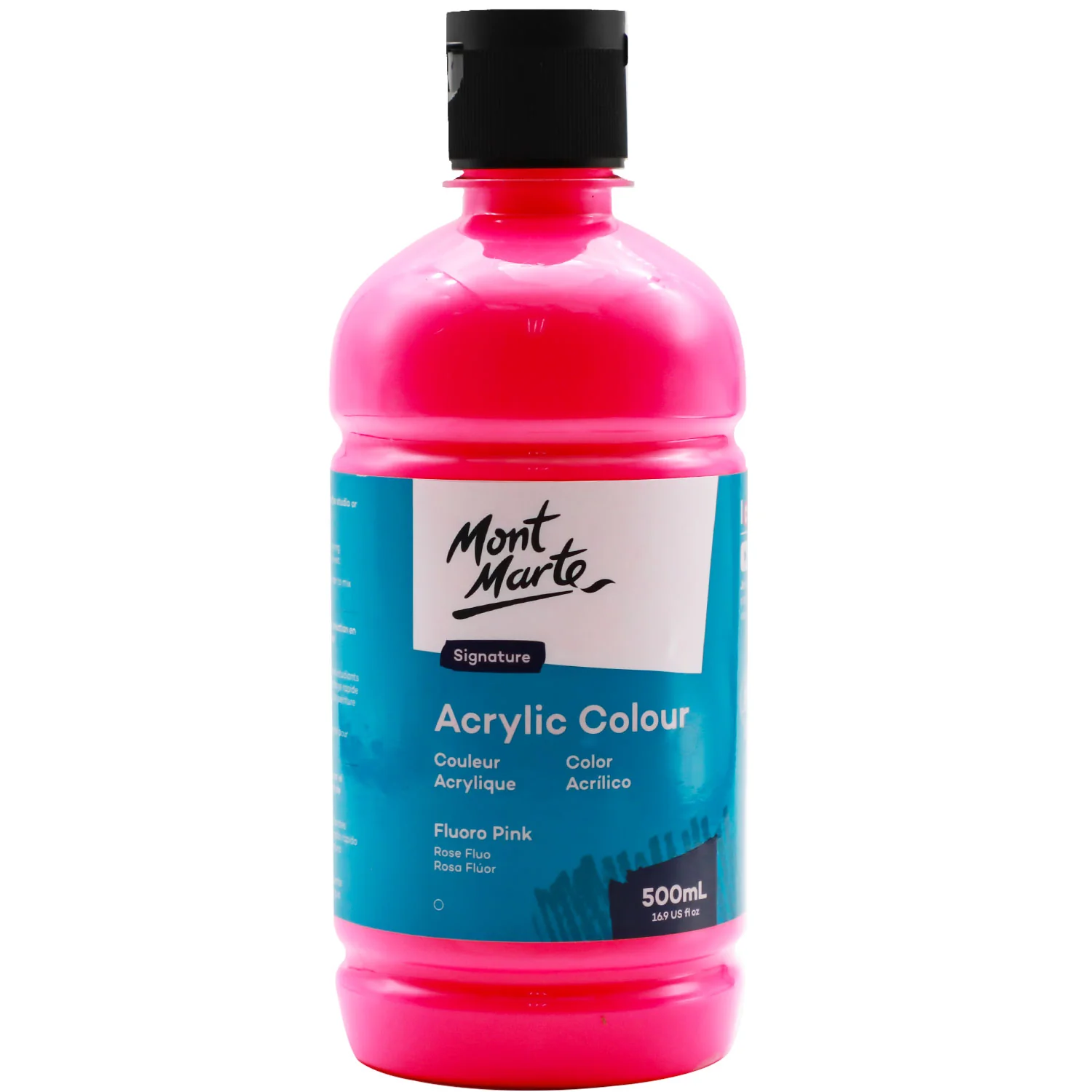 Acrylic Colour Signature 500ml (16.9 US fl.oz) - Fluoro Pink