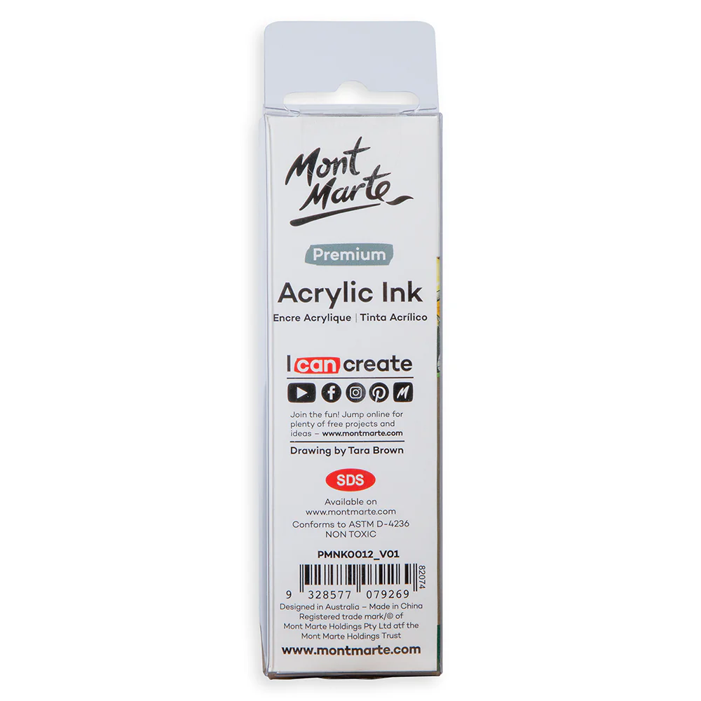 Acrylic Ink Premium 50mL (1.69 US fl.oz) – Sap Green - Image 5