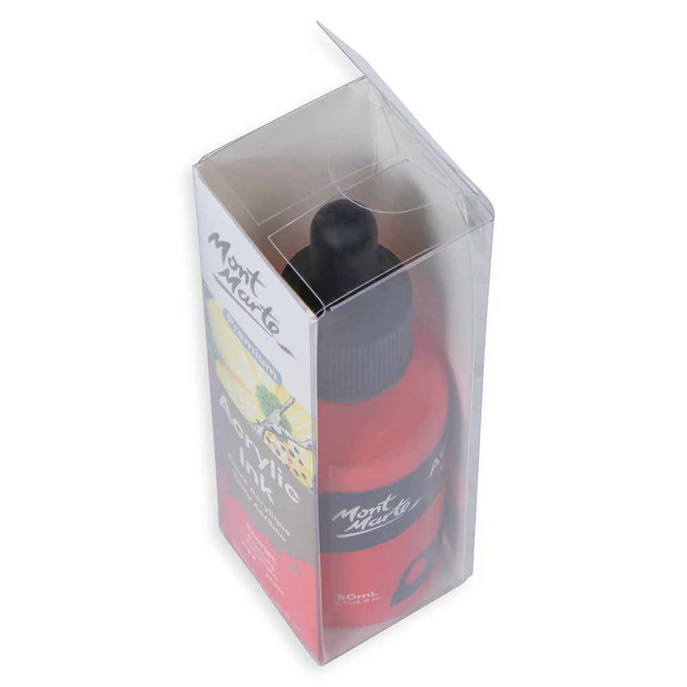 Acrylic Ink Premium 50mL (1.69 US fl.oz) – Scarlet - Image 3