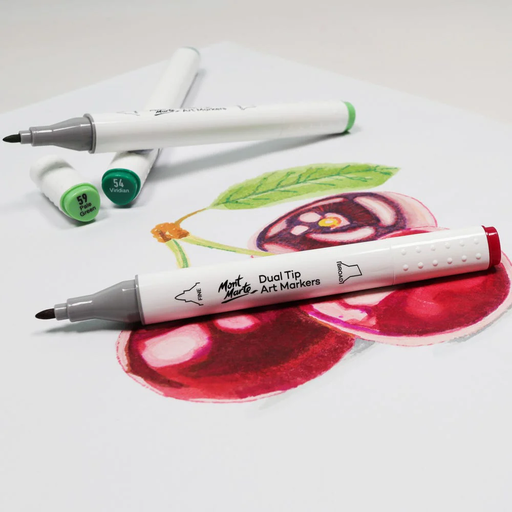 Dual Tip Art Marker Premium - Burnt Sienna E5 - Image 6
