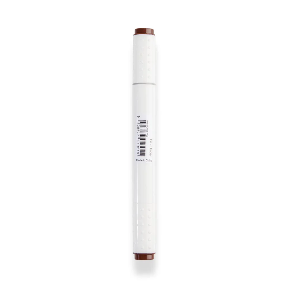 Dual Tip Art Marker Premium - Umber E6 - Image 3