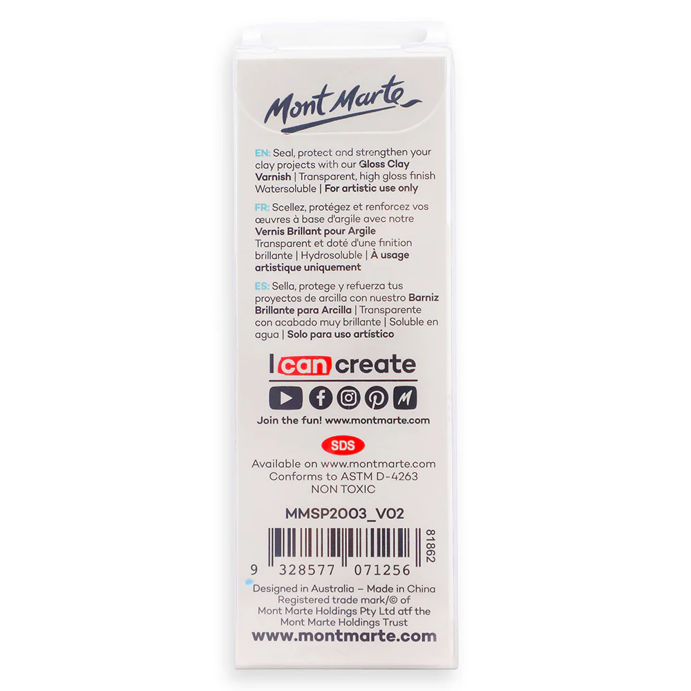Gloss Clay Varnish Signature 60ml (2.02 US fl.oz) - Image 5