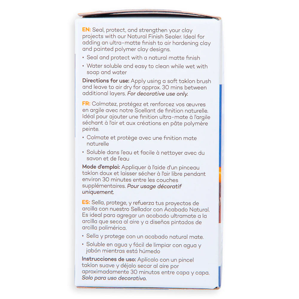 Natural Finish Clay Sealer Signature 120ml (2.02 US fl.oz) - Image 6