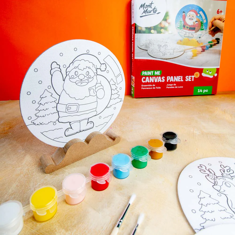 Paint Me Canvas Panel Set 14pc - Christmas - Image 9