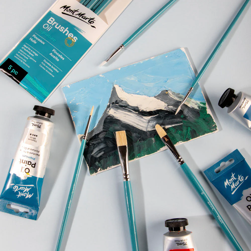 Oil Brushes Signature 5pc - Image 10