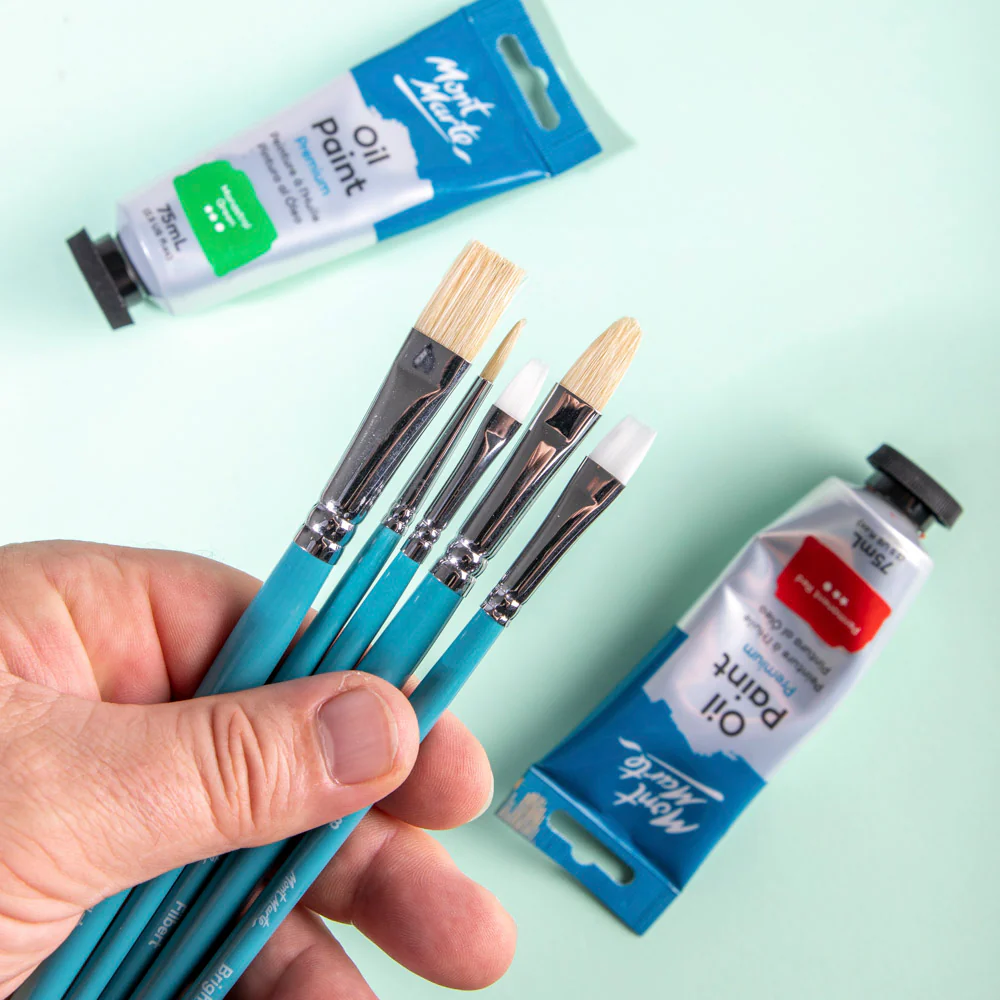 Oil Brushes Signature 5pc - Image 7