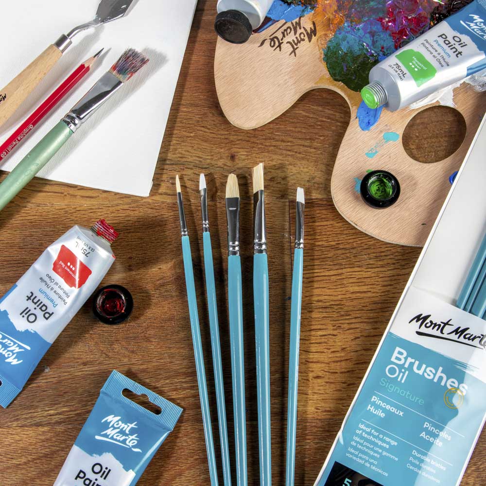 Oil Brushes Signature 5pc - Image 9