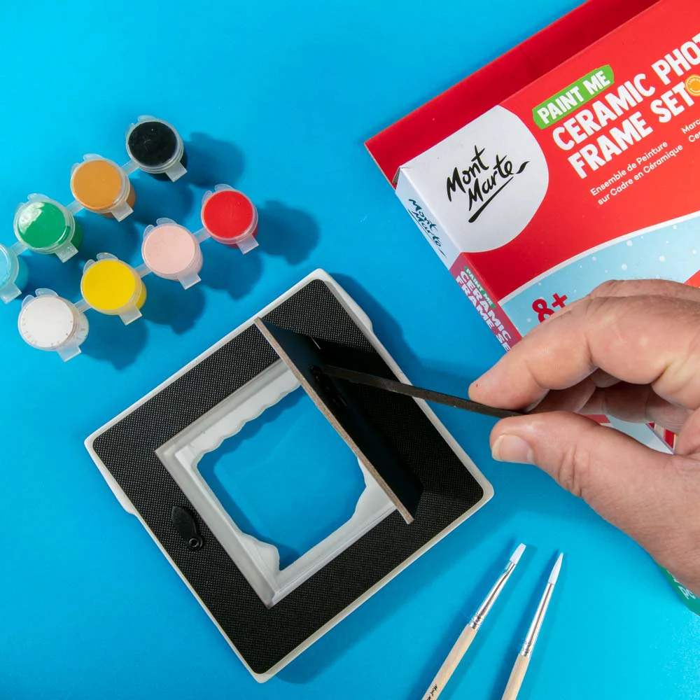 Paint Me Ceramic Photo Frame Set 11pc - Santa's Workshop - Image 7