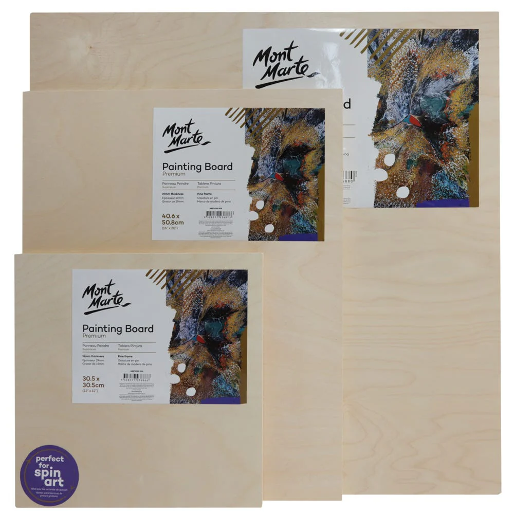 Painting Board Premium 30.5 x 30.5cm (12 x 12in) - Image 3