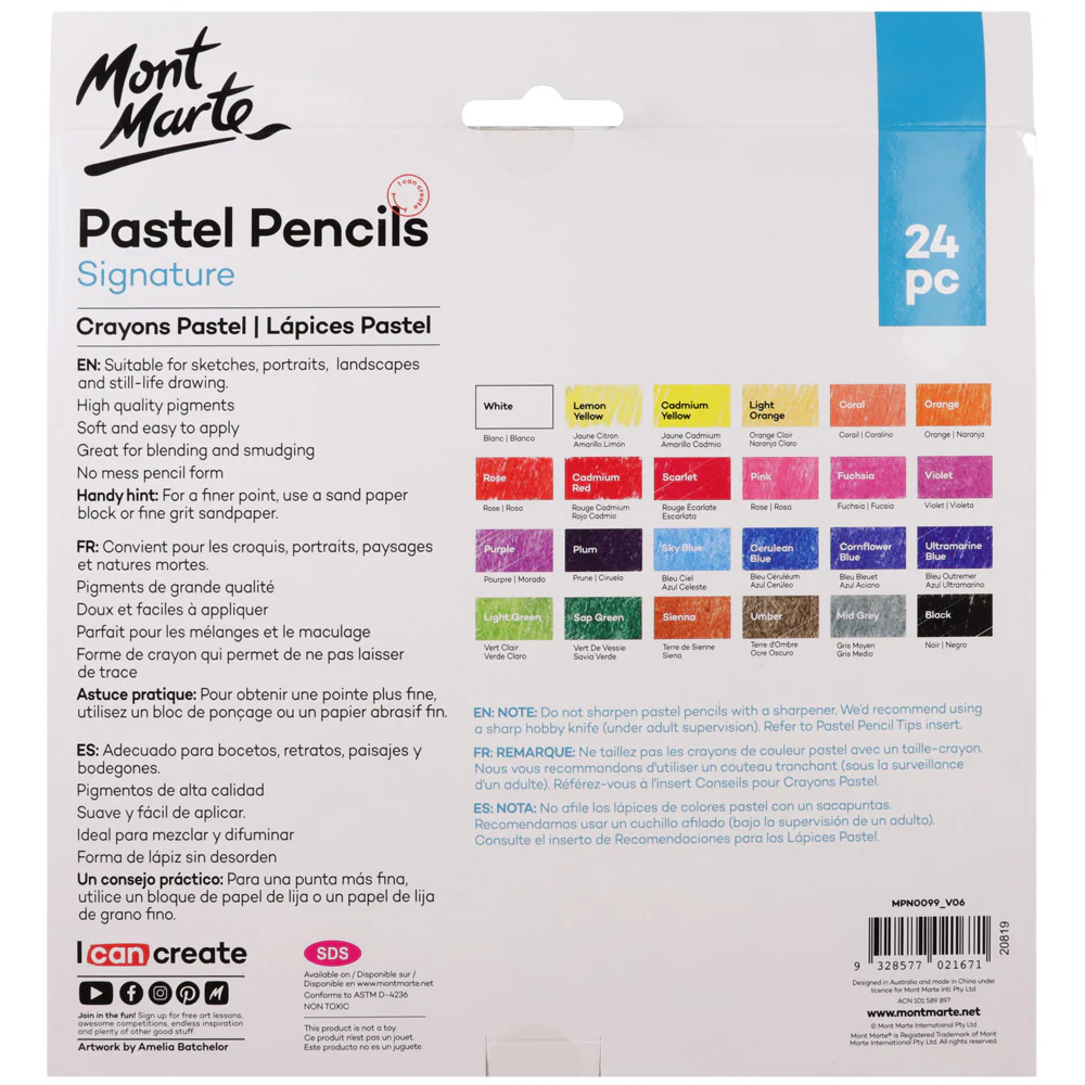 Pastel Pencils Signature 24pc - Image 2