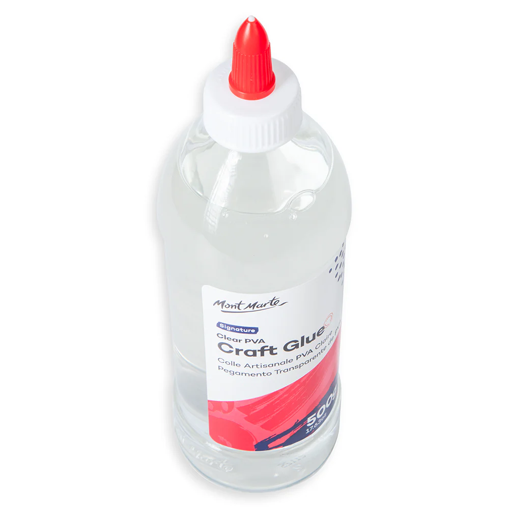 Signature Clear PVA Craft Glue 500g  (17.6 US fl.oz) - Image 3