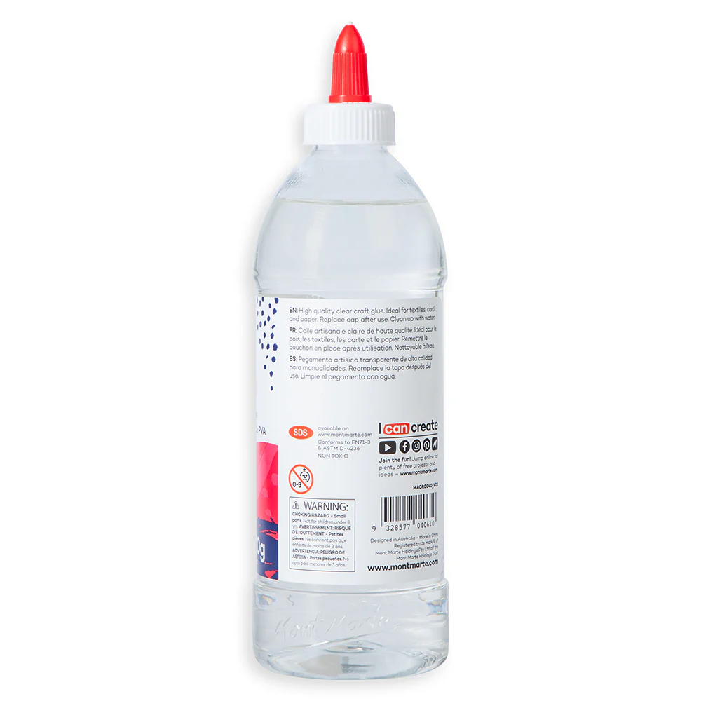 Signature Clear PVA Craft Glue 500g  (17.6 US fl.oz) - Image 4