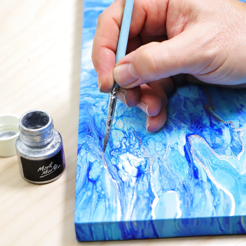 Silver Foil Paint Premium 20ml (0.68 US fl.oz) - Image 4