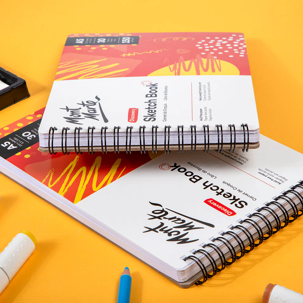 Sketch Book Discovery A5 (5.8 x 8.3in) 30 Sheets 150gsm - Image 4
