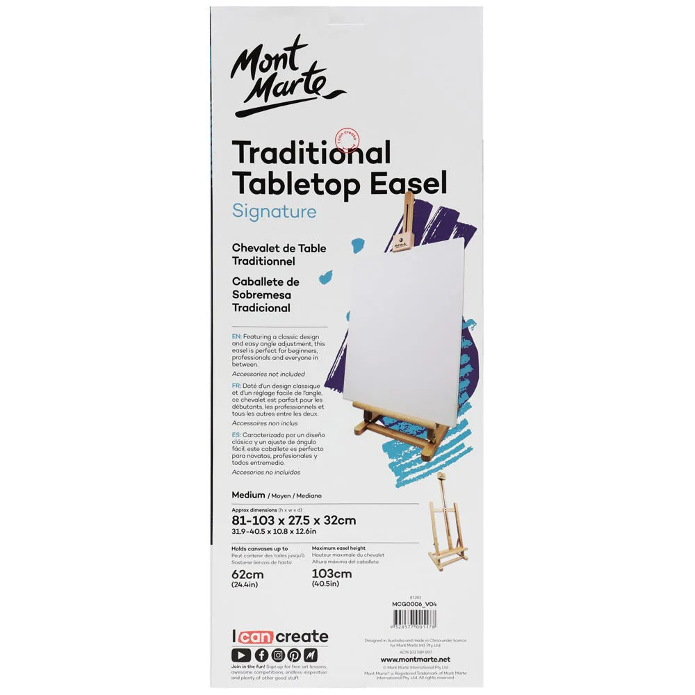 Traditional Tabletop Easel Signature - Medium - Image 3