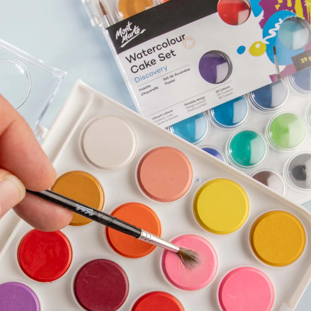 Watercolour Cake Set Discovery 29pc - Image 7
